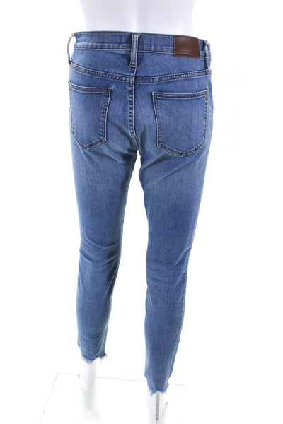 Madewell Womens Medium Wash 9" High Rise Skinny Jeans Blue Denim Size 27