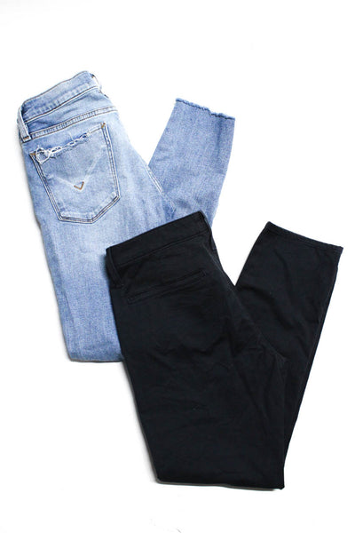 Hudson AG Womens Skinny Jeans Chino Pants Blue Size 26 Lot 2