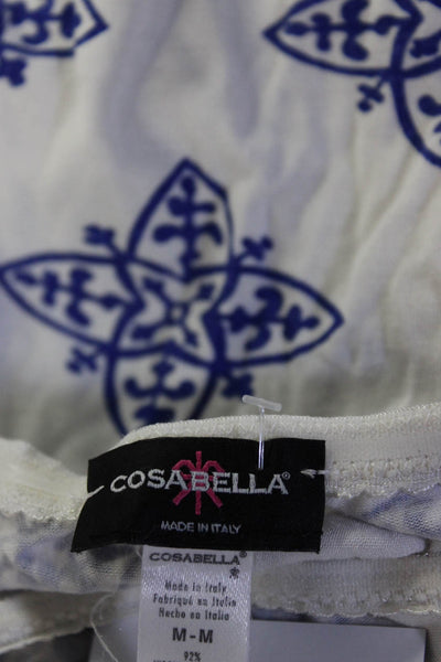 Cosabella Women's Halter Neck Mini Dress White Size M