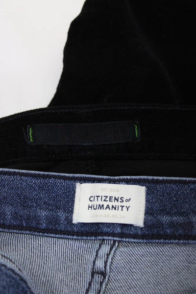 Citizens of Humanity J Brand Womens Ankle Jeans  Blue Black Size 28 27 Lot 2