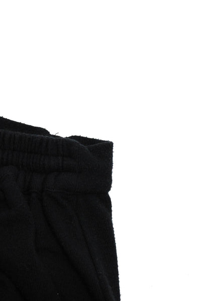 Donni Women's Drawstring Waist Cargo Sweat Pant Black Size XXS