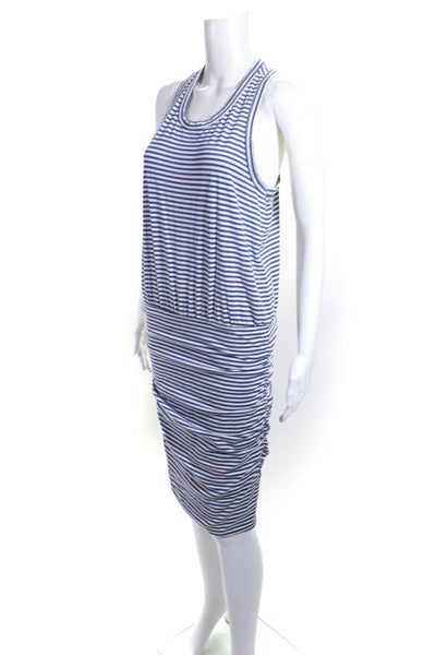Sundry Women's Scoop Neck Drop Waist Tiered Mini Dress Gray Size 1 Lot 2
