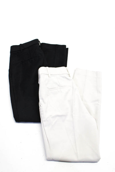 Babaton Women's Mid Rise Flat Front Cropped Slacks Black Size 0, Lot 2