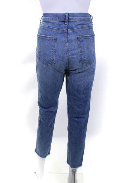 Veronica Beard Jeans Womens High RiseDebbie 10" Skinny Jeans Blue Size 32