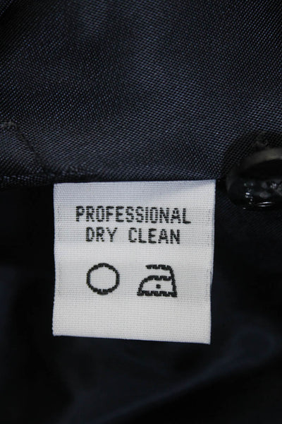 Bobby Jones Mens Navy Diamond Water Resistant Silk Sleeveless Vest Jacket Size L