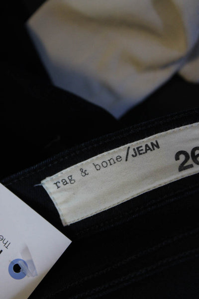 Rag & Bone Jean Womens Cotton Denim High-Rise Skinny Ankle Jeans Blue Size 26