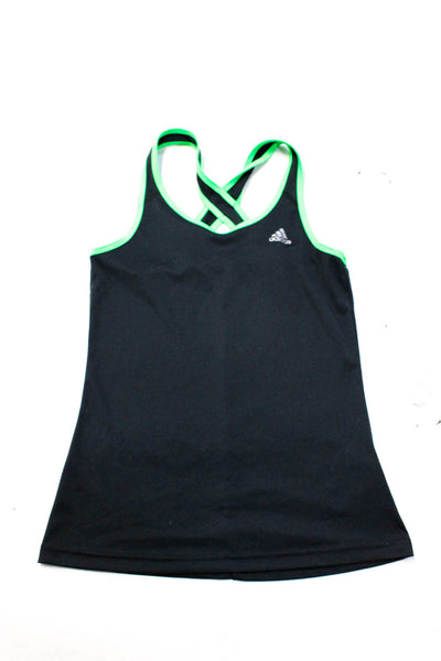 Nike Adidas Womens Striped Atlhletic Tank Top Leggings Black Size S M Lot 4