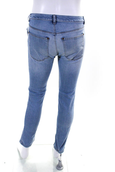 ACNE Studios Men's Zip Slim Fit Denim Jeans Light Blue Size 30