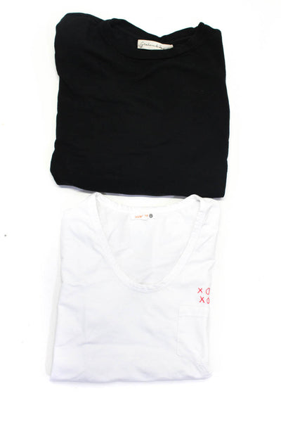 Sundry Graham & Spencer Womens XO Tee Shirt Sweater Size Small Petite Lot 2