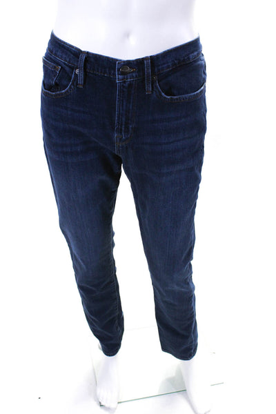 Frame Denim Mens Dark WAsh Homme Skinny Jeans Blue Cotton Size 34