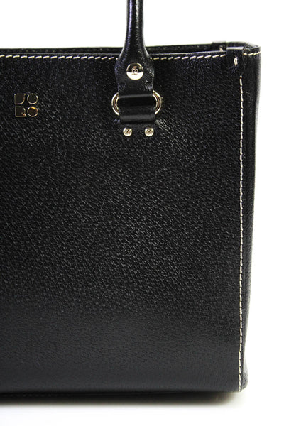 Kate Spade New York Womens Double Handle Leather Angela Tote Handbag Black