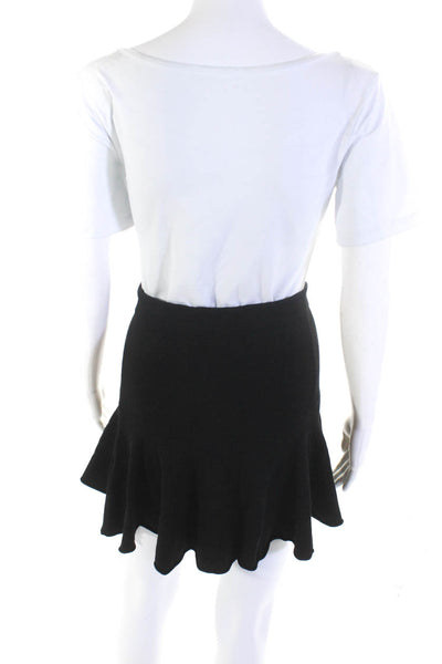Joie Womens Pull On A Line Mini Skirt Black Size Small