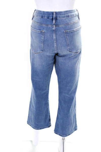Frame Womens Denim Medium Wash Mid-Rise Le Crop Mini Boot Jeans Blue Size 31
