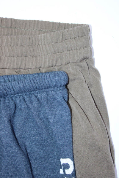 Spiritual Gangster Mara Womens Jogger Sweatpants Navy Blue Brown Size XS Lot 2