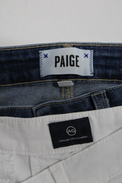 Paige Adriano Goldschmied Womens Hoxton Ankle The Caden Jeans Size 28 Lot 2