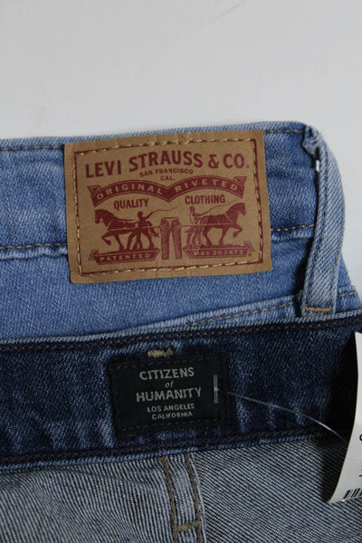 Levis Citizen Of Humanity Womens Jeans Pants Blue Size 29 30 Lot 2