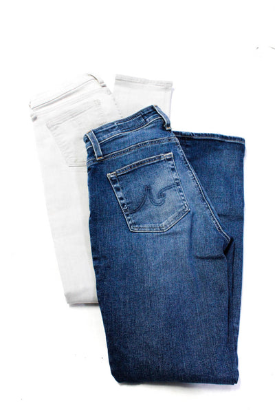 Rag & Bone Jean AG-ED Denim Women's Zip Fly Jeans Gray Blue Size 26 27 Lot 2