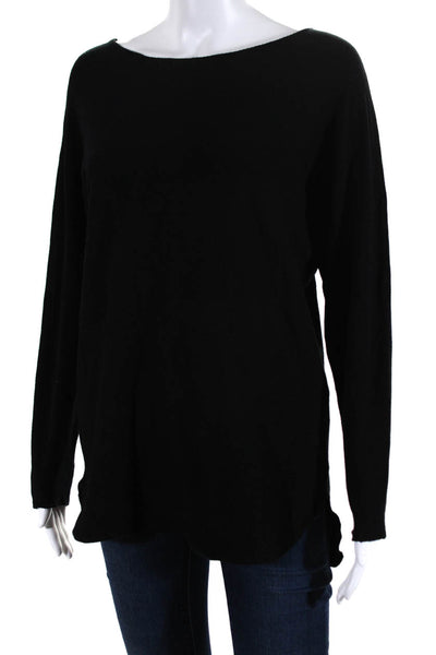 Metric Women's Lightweight Crewneck Pullover Sweater Black Size S