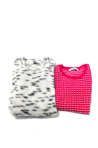 Zara Knit Zara Womens Sleeveless Knit Top Sweater Pink Ivory Size S Lot 2