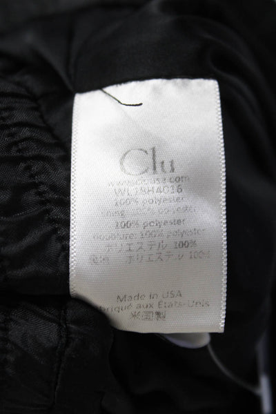 Clu Womens Paneled Asymmetric Pleated Skirt Size 6 11518855