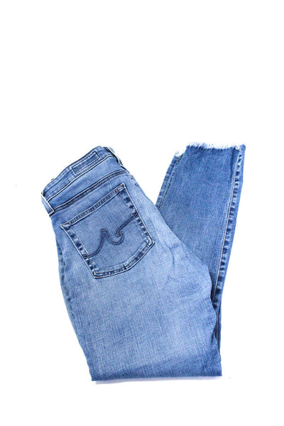 AG Adriano Goldschmied J Brand Womens Cotton Skinny Jeans Blue Size 30 27 Lot 2