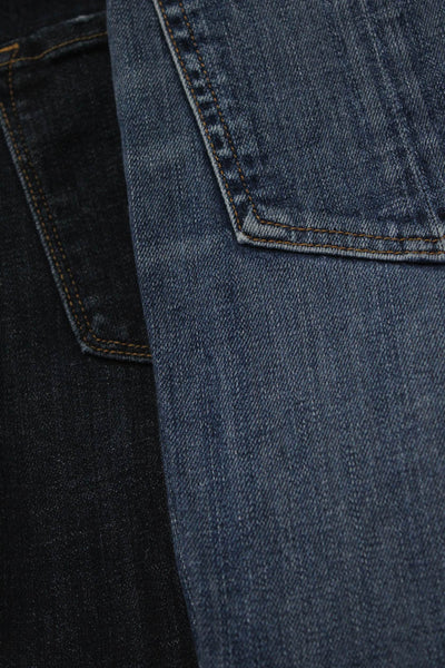 Rag & Bone Frame Womens Cotton Mid-Rise Skinny Jeans Blue Size 25 24 Lot 2
