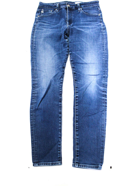 AG Adriano Goldschmied Womens Mid-Rise Super Skinny Jeans Blue Size 30R Lot 3