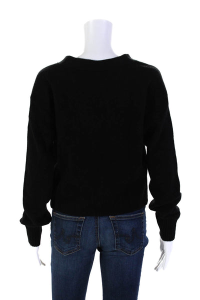 Everlane Womens Black The Cashmere Cardigan  Size S
