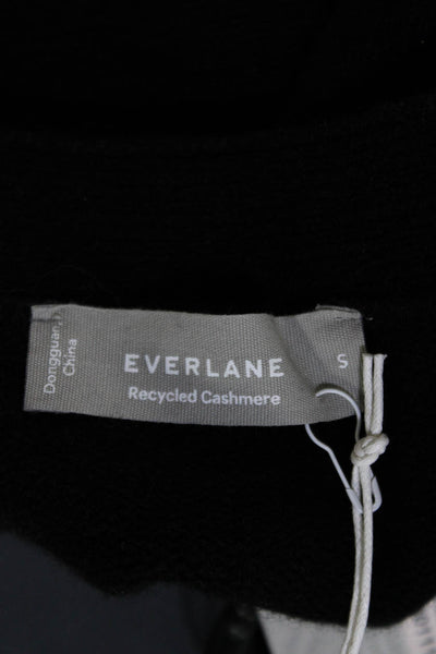 Everlane Womens Black The Cashmere Cardigan  Size S