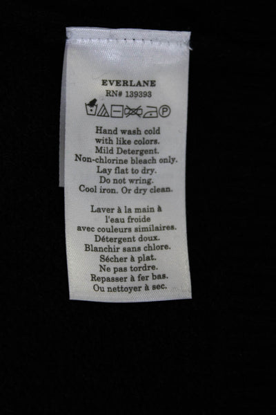 Everlane Womens Black The Cashmere Cardigan  Size S