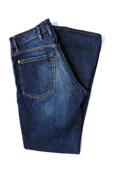 Paul Smith Mens Red Ear Dark Wash Cockle Pippin Slim Jeans Blue Size 30W 32L