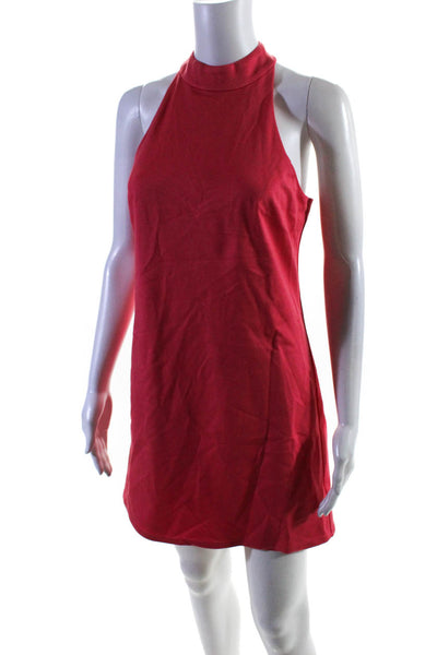 Trina Turk Women's High Neck Sleeveless A-Line Mini Dress Carol Size 4