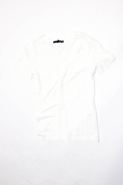 Z Supply Rag & Bone Women's Cotton Puff Sleeve T0shurt Black Size M XS, Lot 2