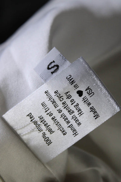 Larkin Hughes Womens Sleeveless Pullover V-Neck Midi Slip Dress White Size S