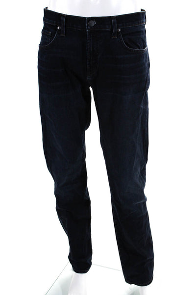 J Brand Mens Dark Construct Wash Cole Jeans Blue Cotton Size 33