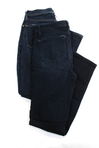 Frame Denim Paige Womens Skinny Jeans Pants Blue Size 28 Lot 2