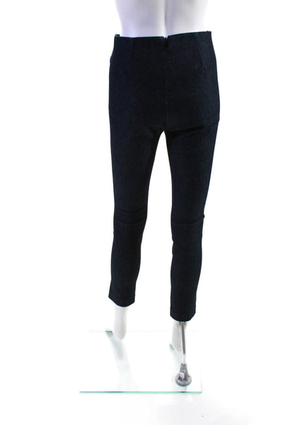 Rag & Bone Women's Zip Closure Skinny Dress Pant Blue Size 4