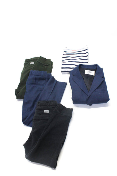 Crewcuts Everyday Zara Boys Shirt Suit Pants White Blue Green Size 4-5, 6 Lot 4