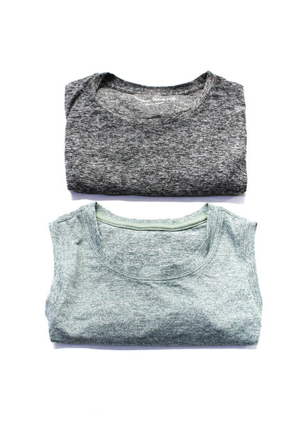 Outdoor Voices Women's Crewneck Short Sleeves Blouse Gray Size S Lot 2