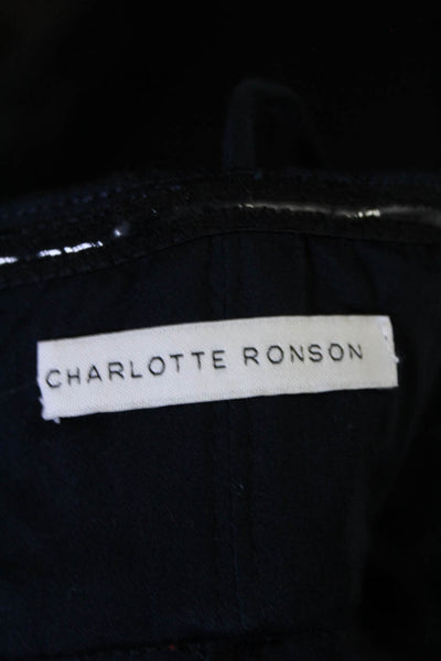 Charlotte Ronson Women's Strappy Ombre Lace Pencil Dress Blue Size 4