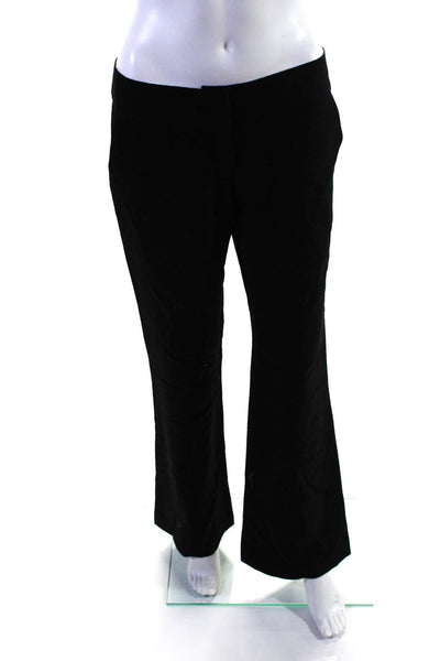 Ronny Kobo Women's Flat Front Pockets Bootcut Dress Pant Black Size 30