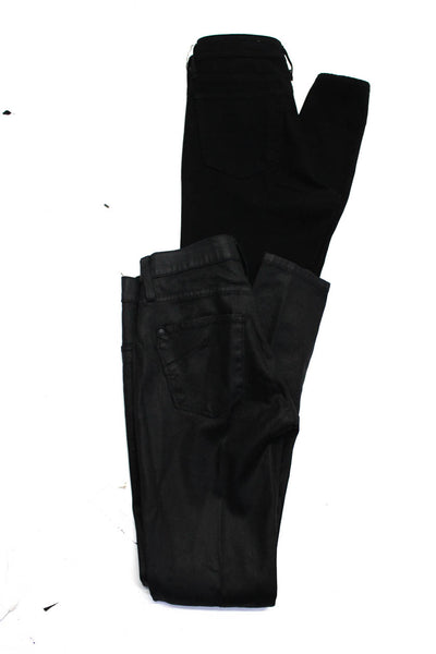 AG Adriano Goldschmied James Jeans Womens Black Skinny Leg Jeans Size 26 lot 2