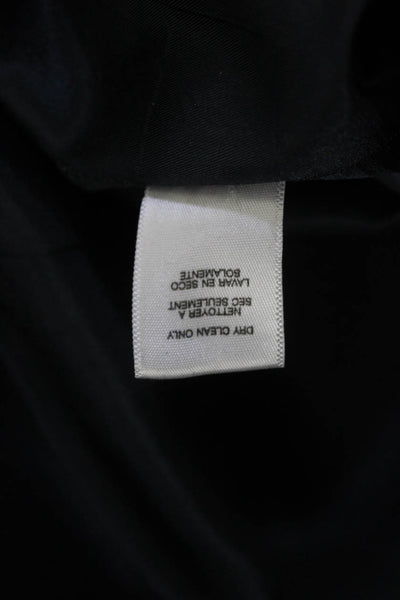 Michael Michael Kors Mens Navy Blue Wool Two Button Long Sleeve Blazer Size 44R