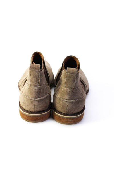 Joseph Abboud Mens Light Brown Ankle Boots Shoes Size 12