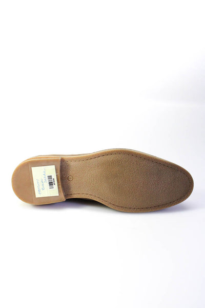 Joseph Abboud Mens Light Brown Ankle Boots Shoes Size 12