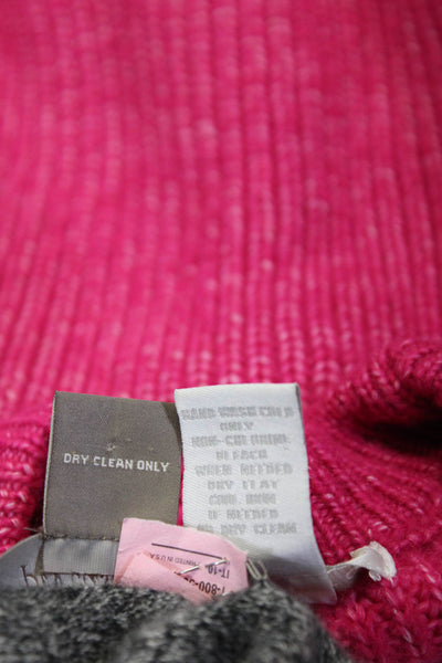 Design History Ply Cashmere Womens Sweaters Cardigan Pink Gray Size S XS Lot 2