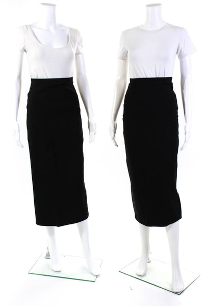 Ounce Womens Stretch Knit Maxi Skirts Black Size Extra Small Small Lot 2