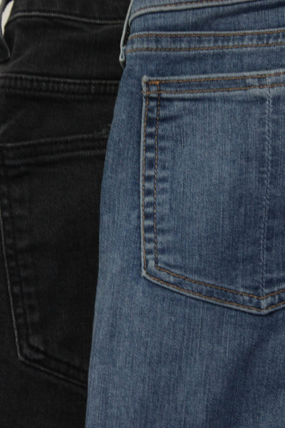 Zara Rag & Bone Womens Skinny Straight High Rise Jeans Blue Gray Size 4 25 Lot 2