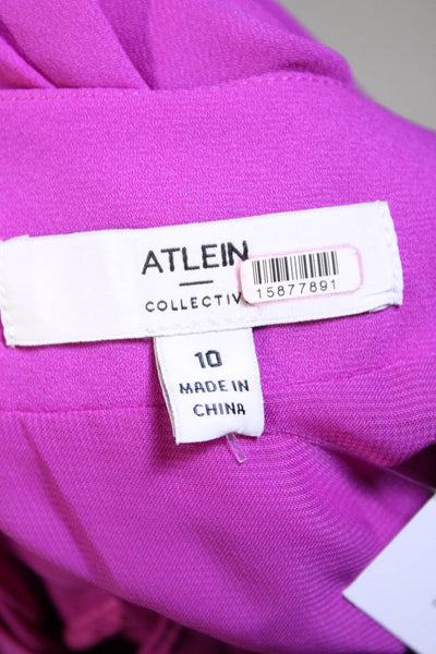 Atlein Collective Womens Side Tie Top Size 10 15877891