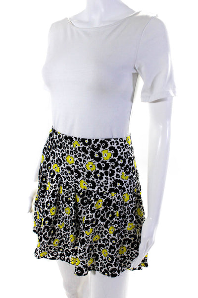 The Kooples Womens Floral Mini Skirt Size 0 14918099